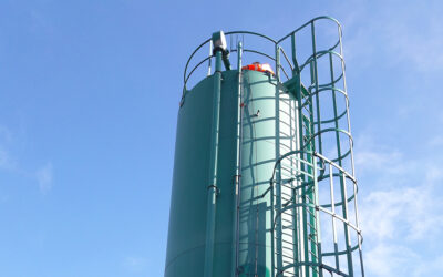 Monitoring and prediction of sand levels in silos